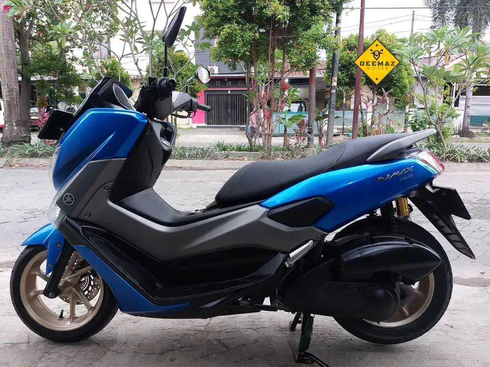 (DP 300)‼️ NMax Non ABS Old Biru 2018 Cash, Kredit & Tukar Tambah