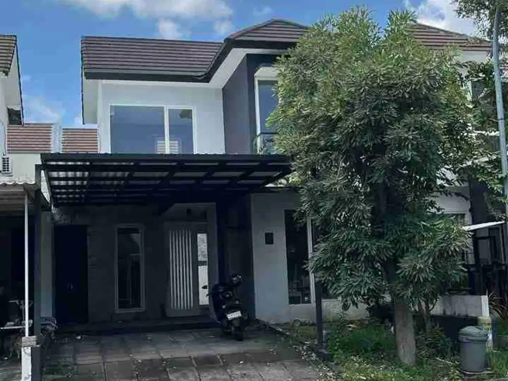 Dijual Rumah Palma Grandia Citraland Surabaya HGB 136 m2 Lebar 8 KT 3 KM 2 Kitchen Set Baru