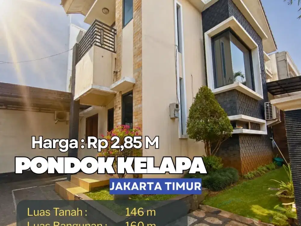 Rumah hoek siap huni di Billymoon