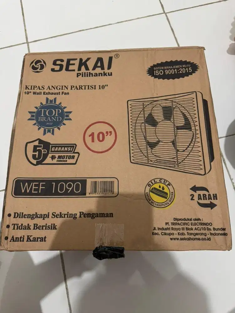 Exhaust baru merk sakai 10 inch