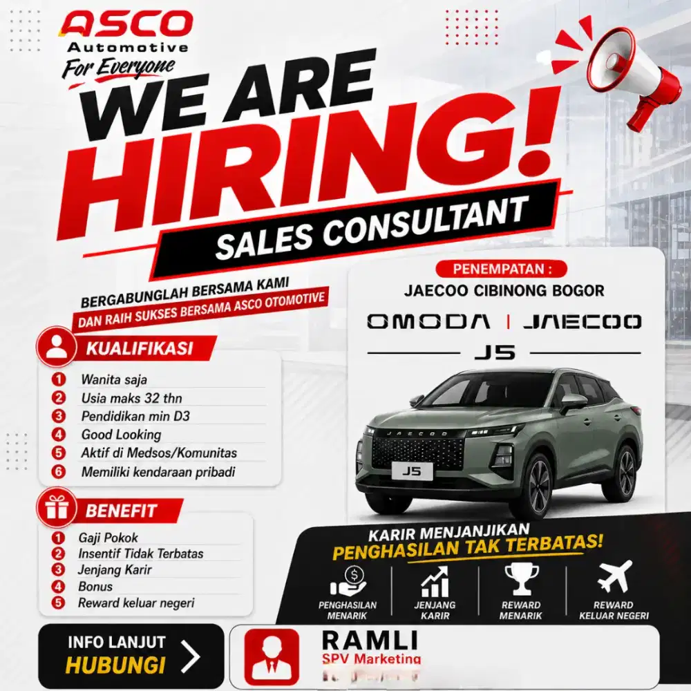 Sales Otomotif Jaecoo