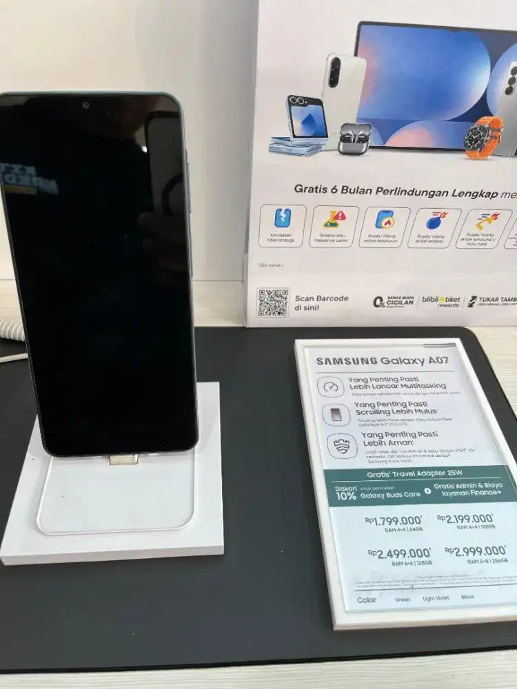 Kredit Murah Tanpa Aplikasi Samsung Finance A07 Cukup KTP DP Ringan