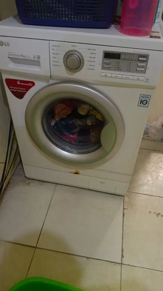 Bekas Mesin cuci LG 8 kg
