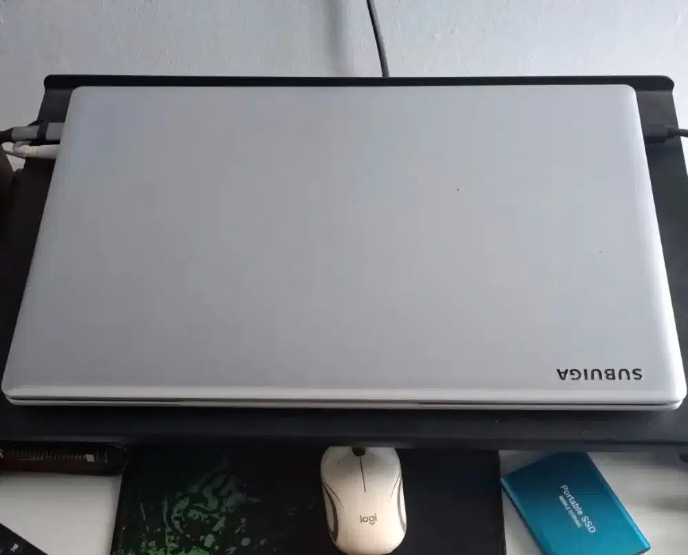 Laptop dan soundcard recording full set