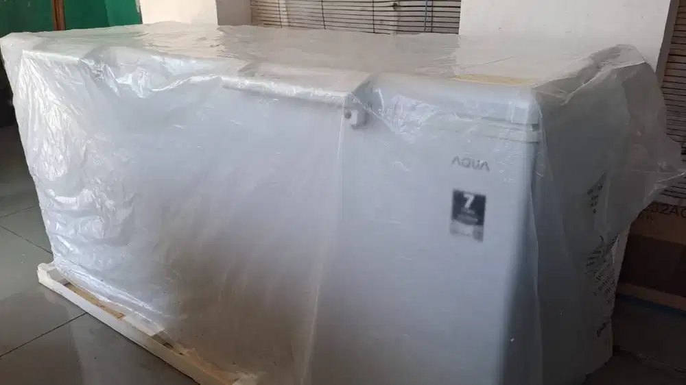 Di Jual AQUA AQF-550EC Chest Freezer Box Anti Bakteri 519 Liter (NEGO)
