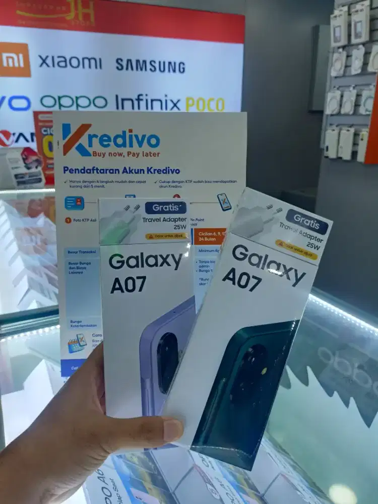 Samsung Galaxy A07 4/64, Garansi Resmi, Harga murah
