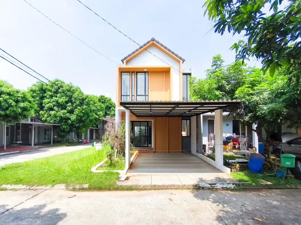 Rumah LT 120 SHM 10 menit ke Gerbang Tol BSD Barat J-38915