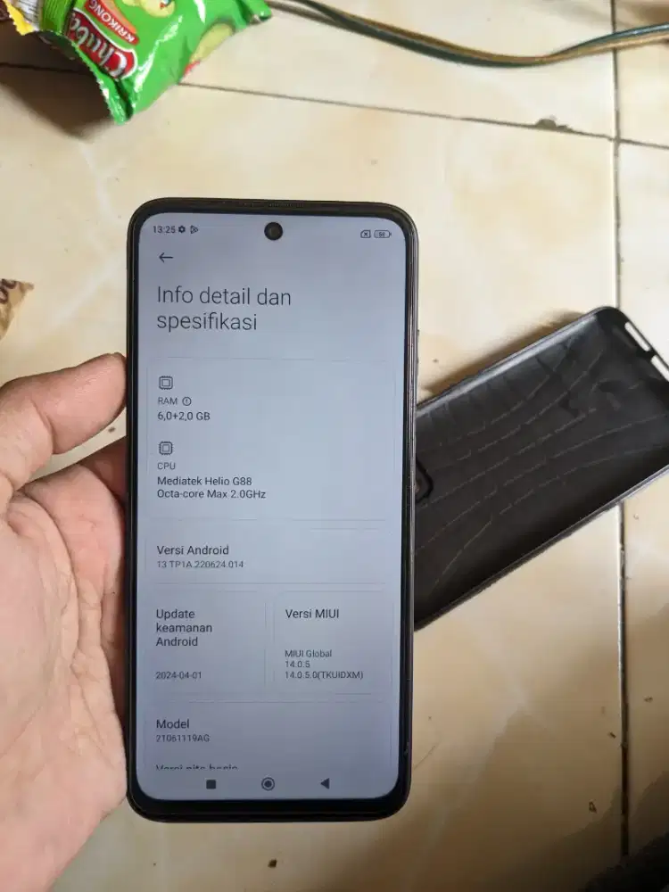 Redmi 10 2022 ram 6+2/128