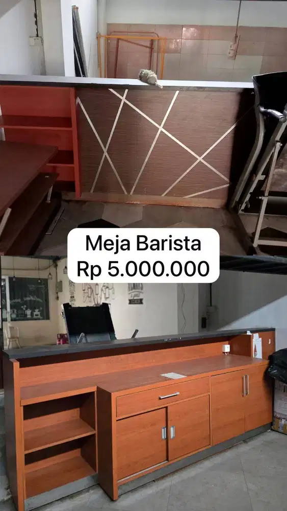 DIJUAL MEJA BARISTA