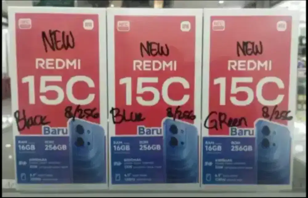 Xiaomi Redmi 15C 6/128 - 8/256 BNIB Garansi Resmi Indonesia