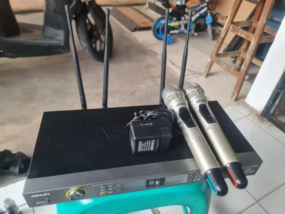 Mic wireless ashley vocal artist + hardcase