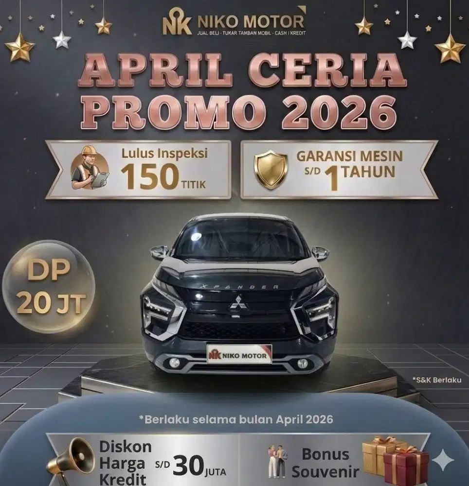 (ANTIK KM36RB) NEW XPANDER SPORT FACELIFT 2021/2022 MT :2023