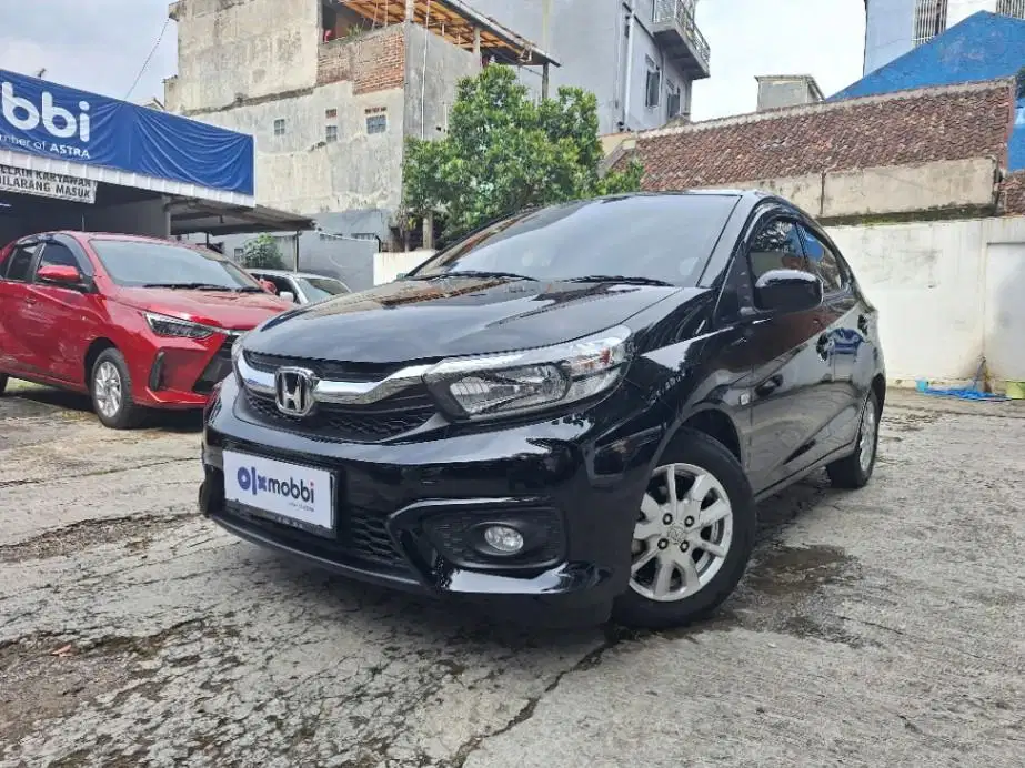 DP MURAH Honda Brio Satya 1.2 E Bensin-AT 2020 Hitam CSRKB