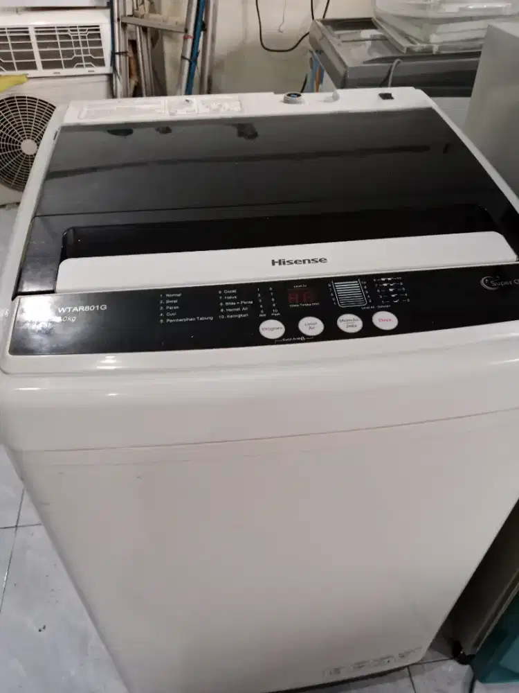 Mesin cuci 1tabung merk HISENSE