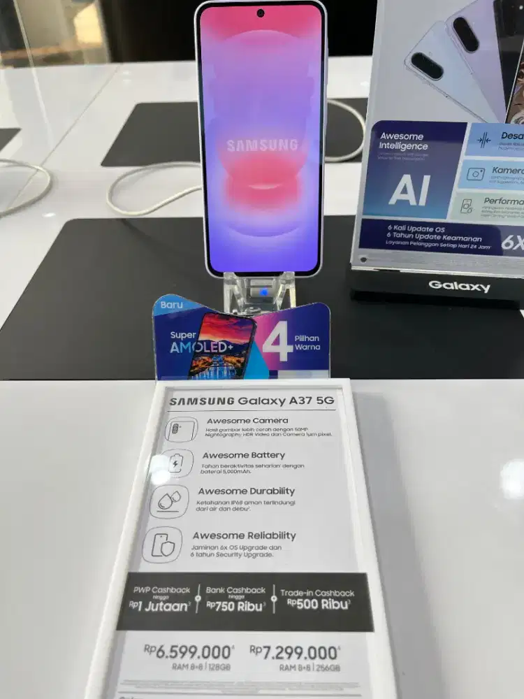 Kredit Murah Tanpa Aplikasi Samsung Finance A37 Cukup KTP DP Ringan