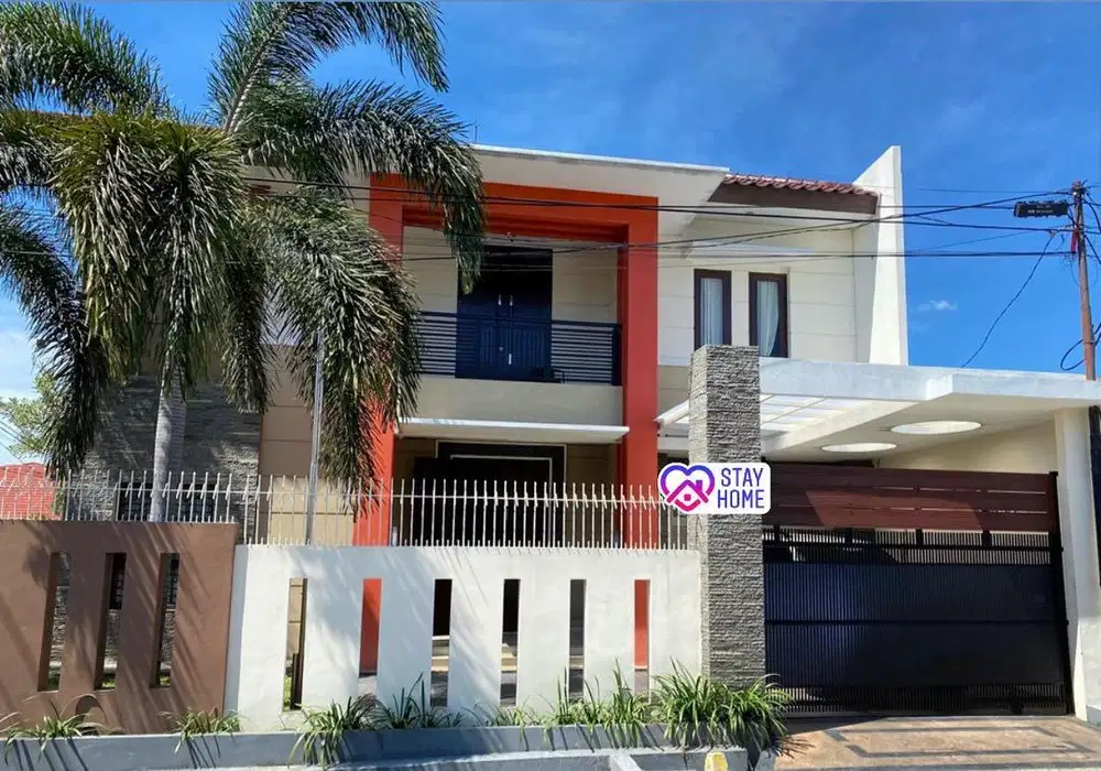 Dijual Rumah Modern tipe 350 semi furnished