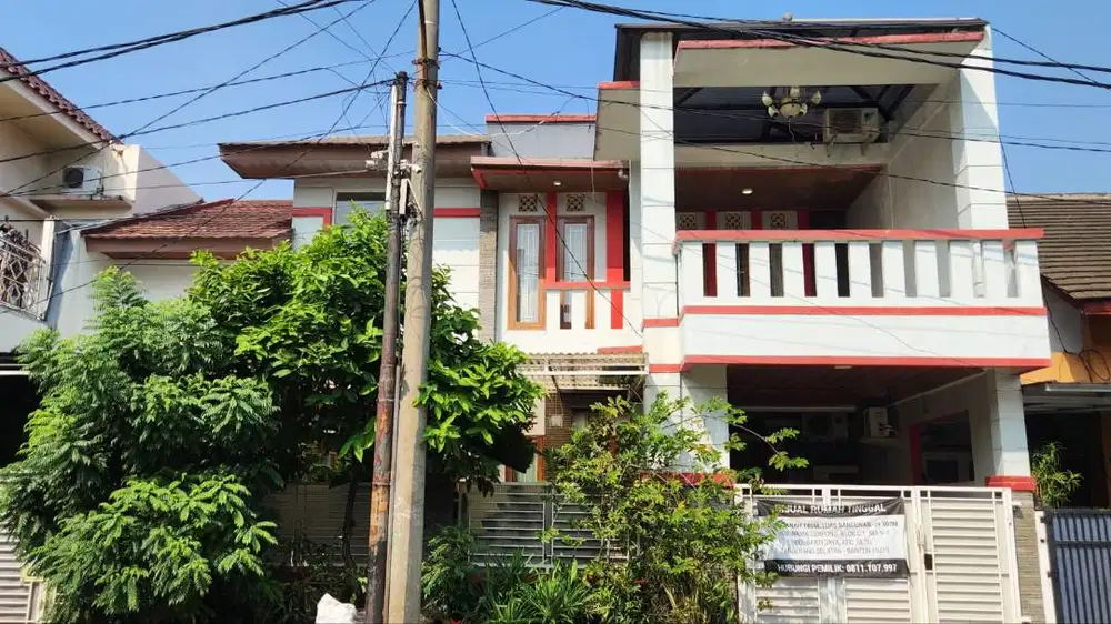 [FULL FURNISH 3.15M] Rumah Hadap Utara 180/276 Di Panorama Serpong