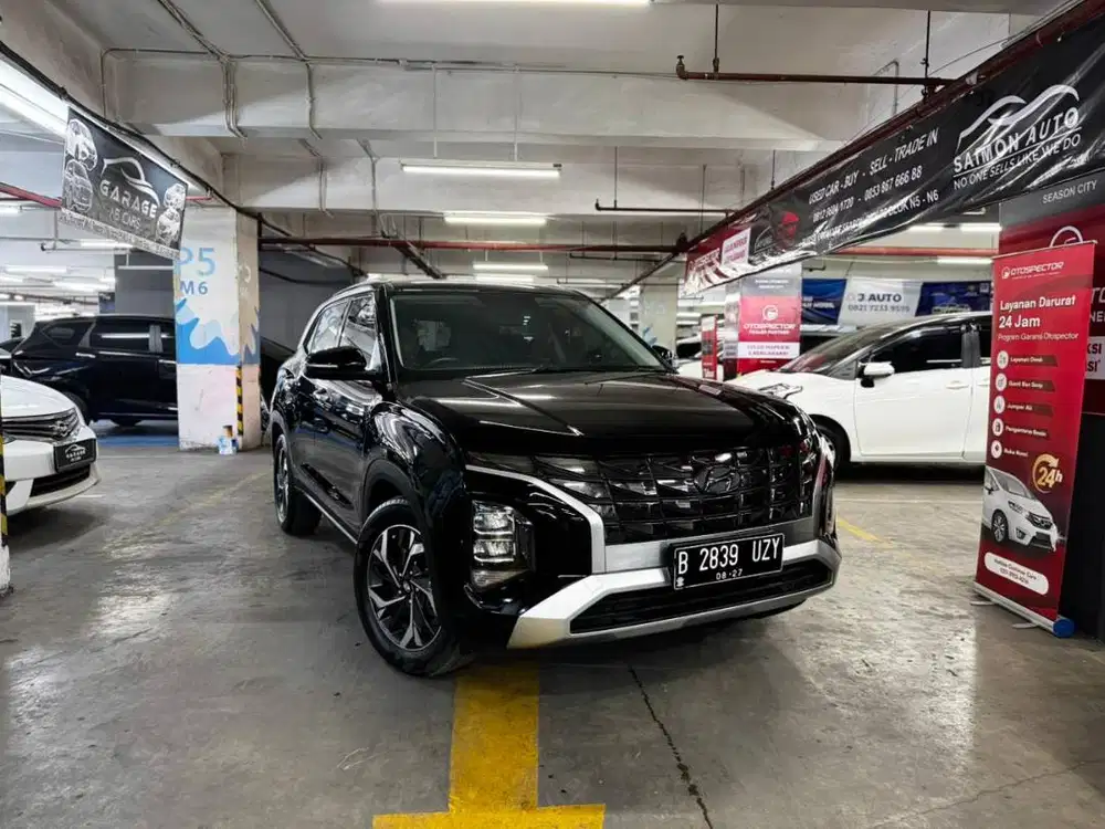Hyundai Creta Style AT 2022 Black on Black 2023