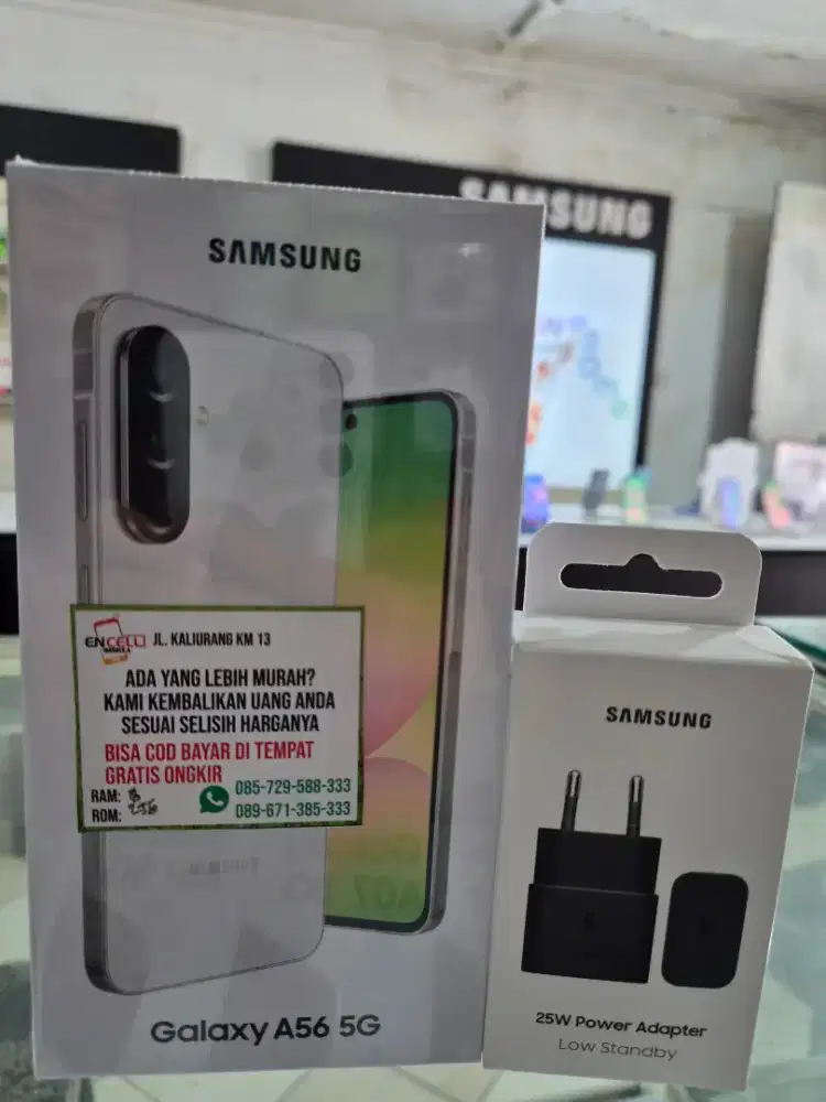 NEW PROMO SAMSUNG GALAXY A56 5G GARANSI RESMI SAMSUNG