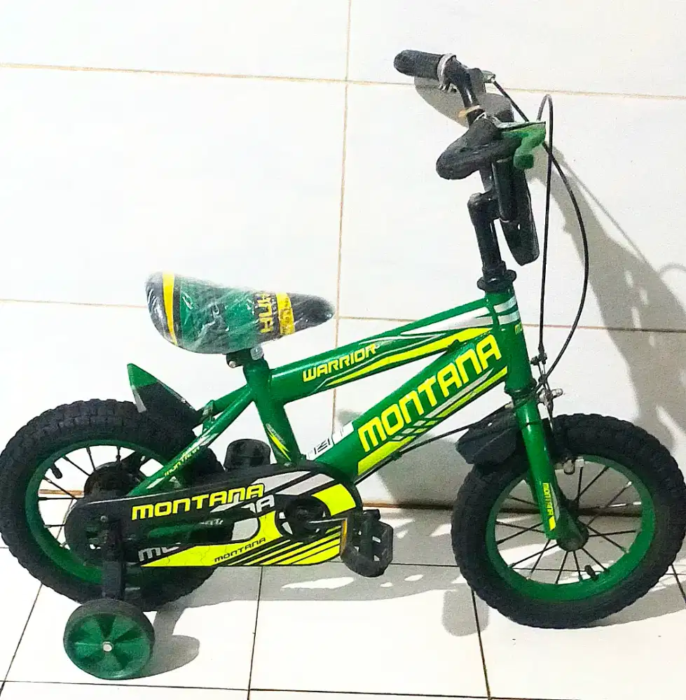 Sepeda ukuran 12 (buat umur 2 tahun - 6 tahun)