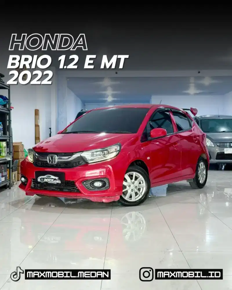 [DP 25JT‼️] HONDA BRIO 1.2 E MANUAL 2022 pemakaian 2023
