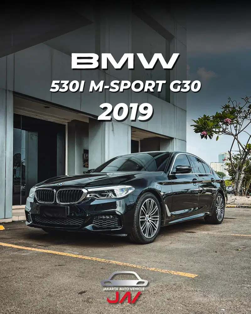 BMW 530i M SPORT G30 2019 / LOW ODO / LIKE NEW