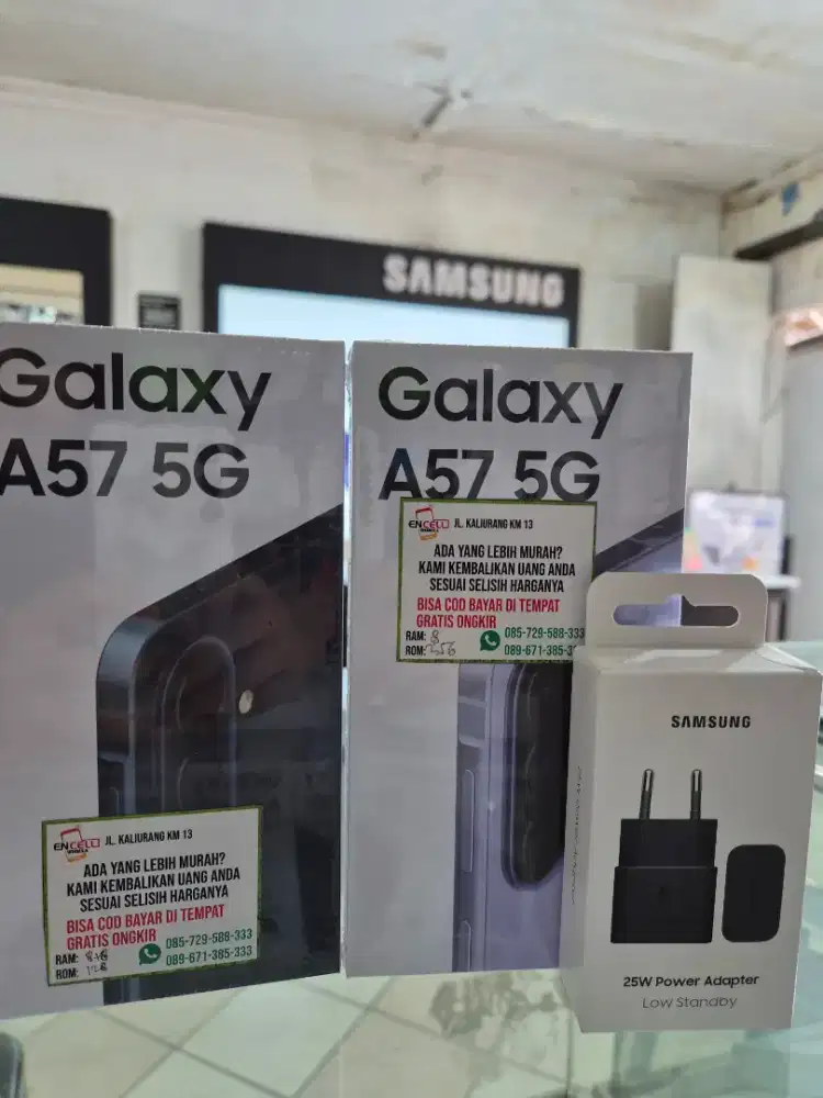 NEW PROMO SAMSUNG GALQXY A57 5G FREE ADAPTER ORI SAMSUNG GARANSI RESMI