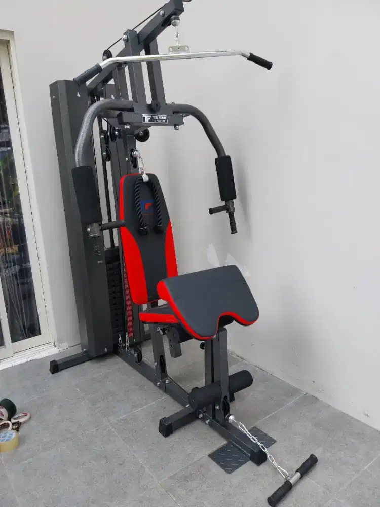 ALAT FITNESS KEBUGARAN HOME GYM 1 SISI TLHG 009 BEBAN 75 KG