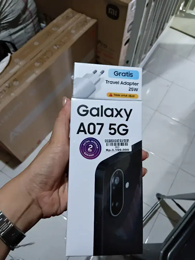 Ready samsung A07 5G 6/128 garansi resmi 1tahun atlantis dahsyat