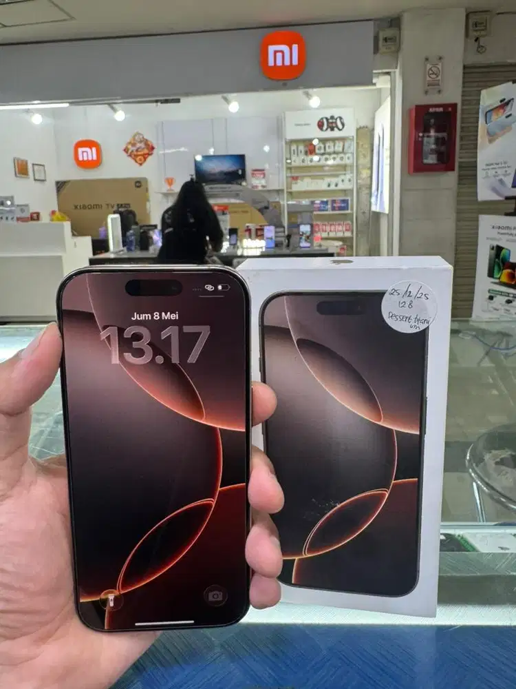 iPhone 16 Pro 128 iBox garansi on januari 2027