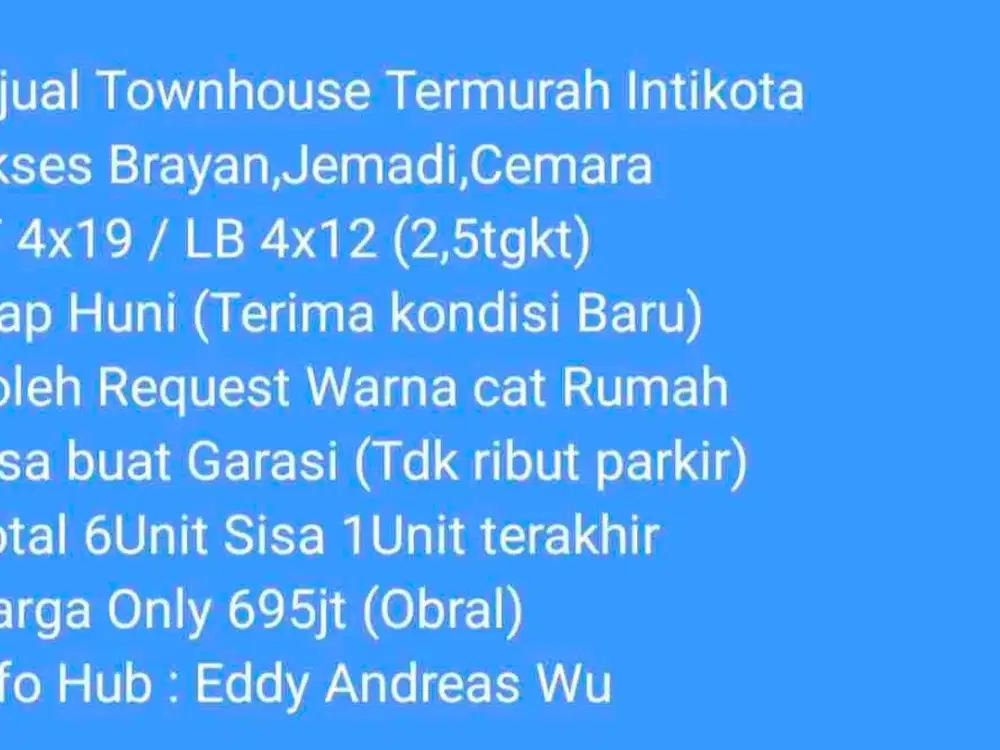 Dijual Rumah Murah Medan