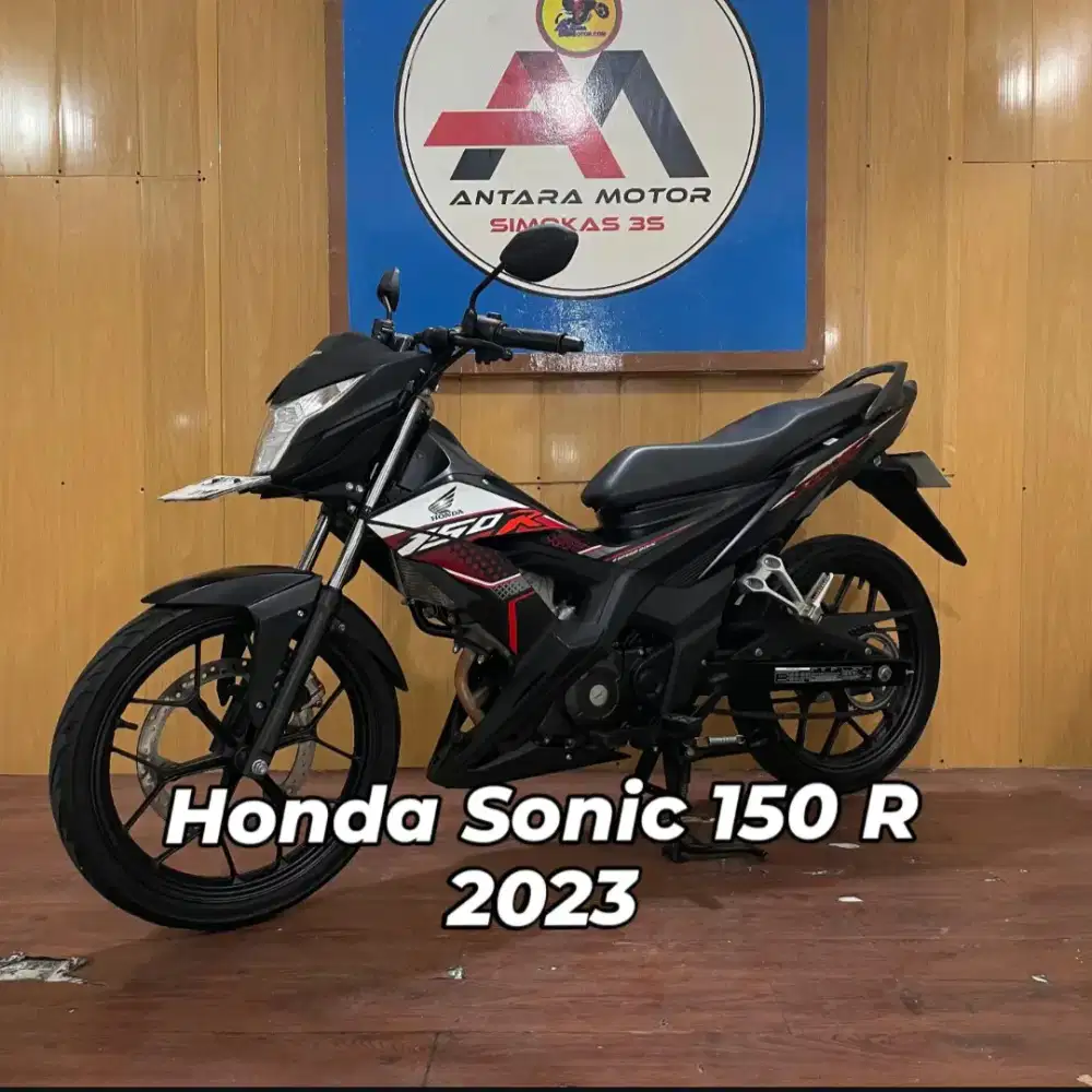 [FORE SALE] HONDA SONIC 150 R 2023 ISTIMEWA SIAP GAS POL BOS KU