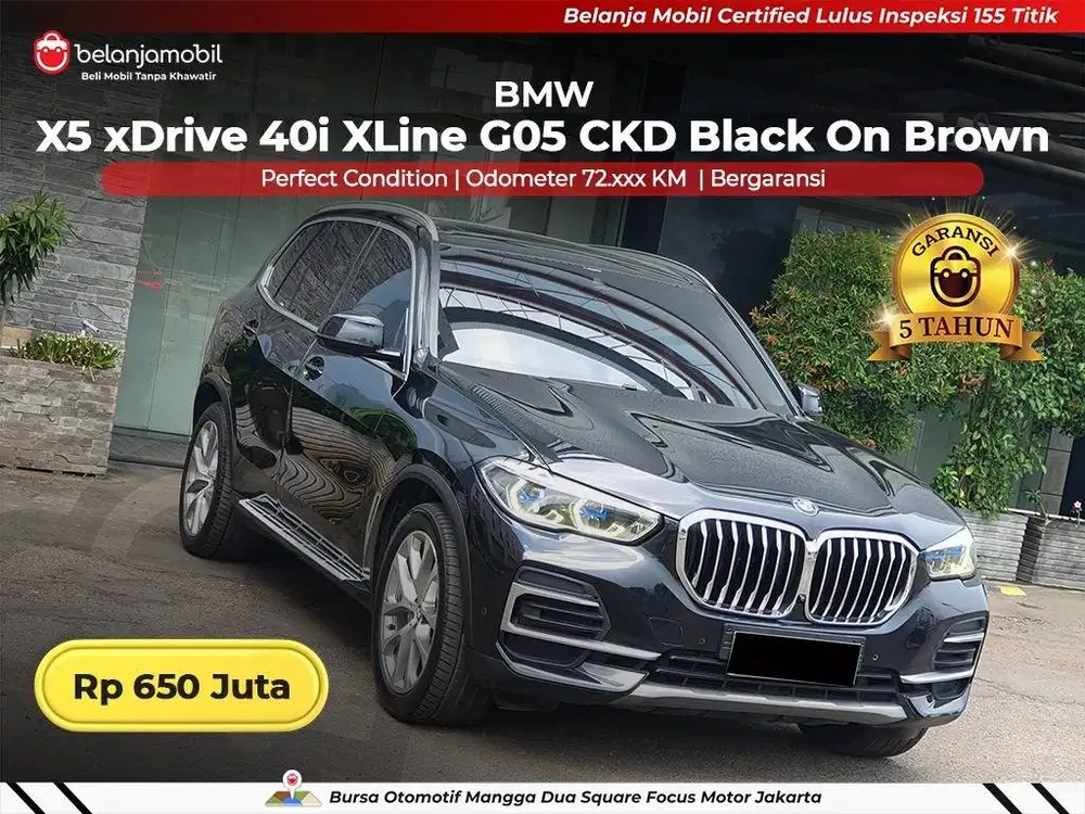 [ LOW KM ] BMW X5 X 5 xDrive 40i XLine G05 CKD AT 2022/2023