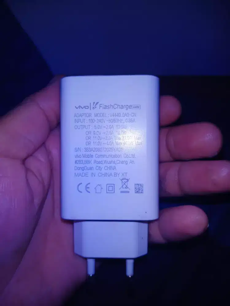 Cas an ORI Vivo fast charging 44wat