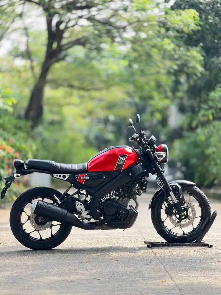 YAMAHA XSR 155 2023 MERAH KM 8K PAJAK PANJANG SIAP GASPOL