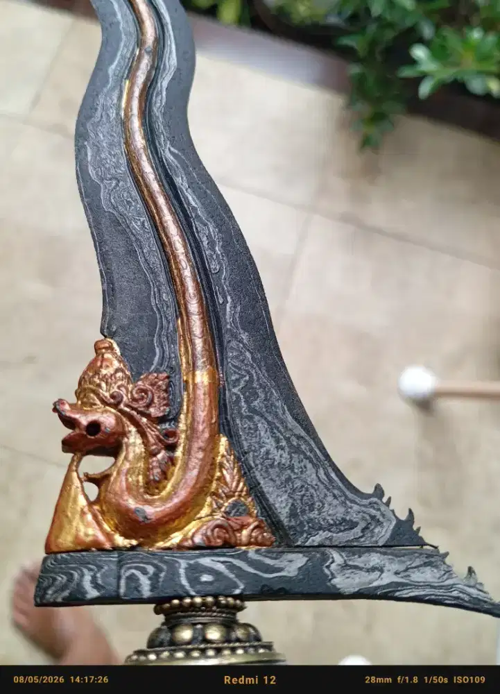 Keris berdhapur naga raja luk 9