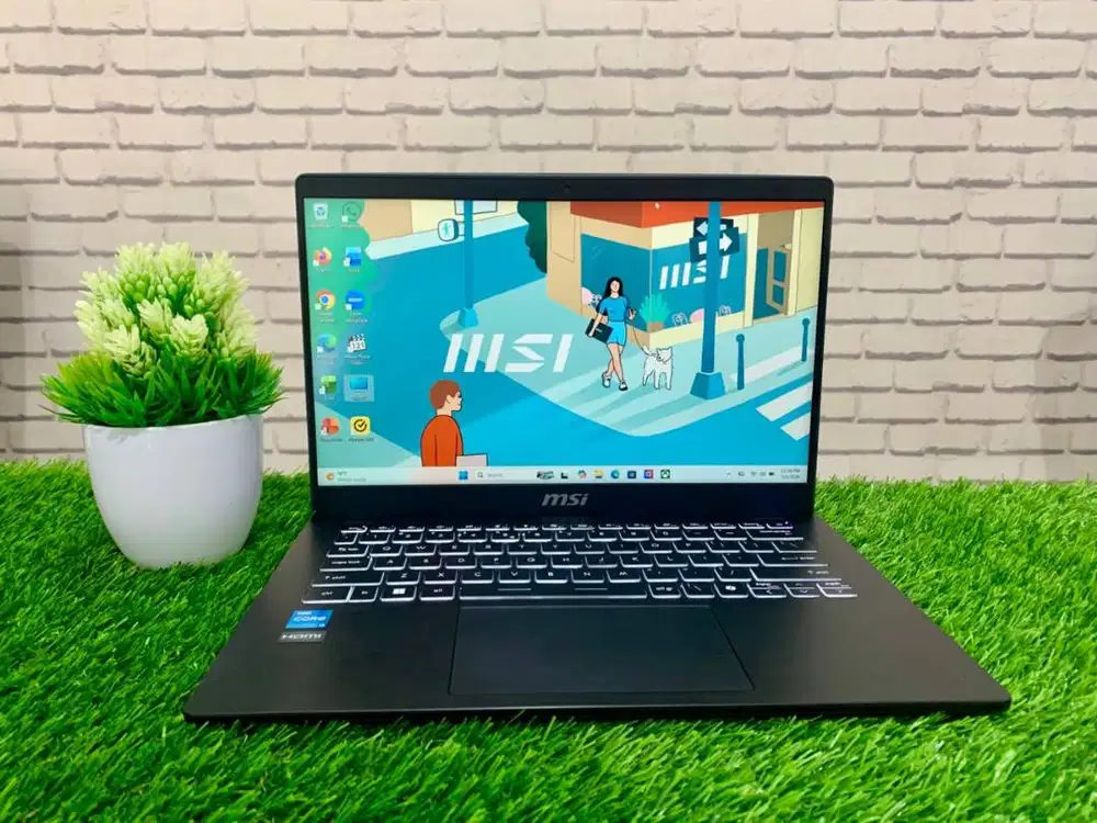 FlASHSALE MSI Modern 14 C12MO Intel Core i3-1215U/ RAM 8GB/ SSD 256GB