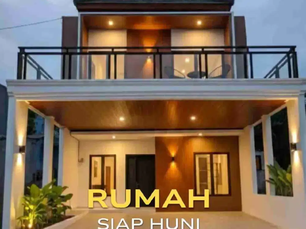 Cluster mewah lokasi strategis pinggir jalan raya utama jatiwarna Akses ke tol JORR jatiwarna 5menit
