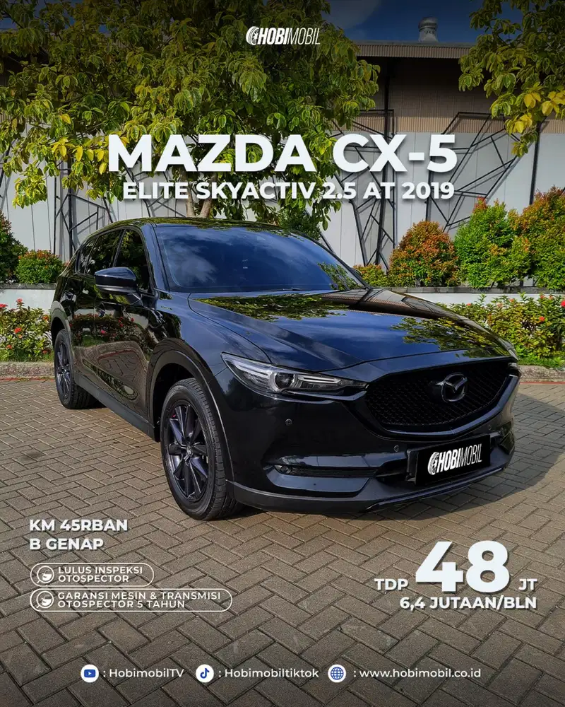 Mazda CX-5 Elite 2.5 at 2019 garansi mesin transmisi 5th