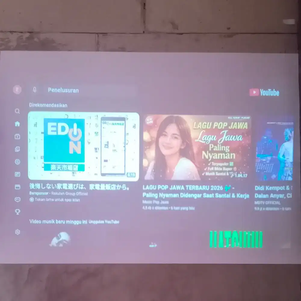 TV PROYEKTOR ANDROID 150inc