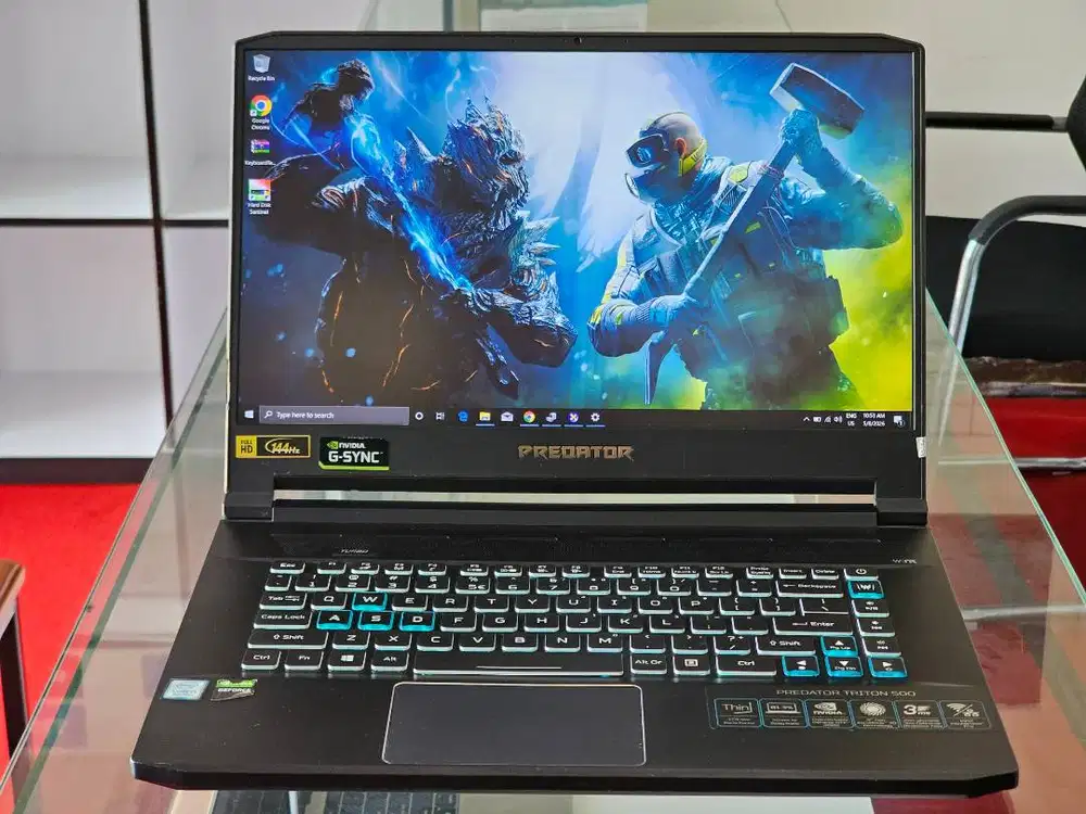 ACER Predator Triton PT515-51 Intel Core i7 Gen 9 Ram 16 GB SSD 1 TB N