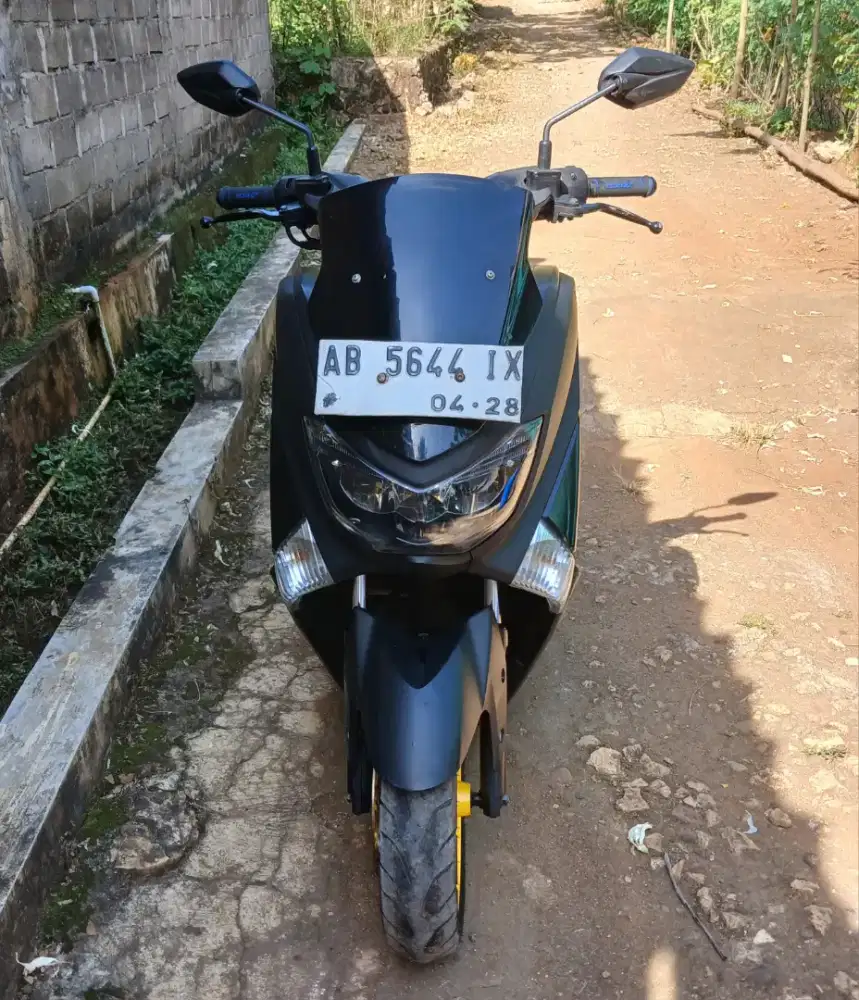 Yamaha nmax 155 cc tahun 2017 mesin alus plat ab