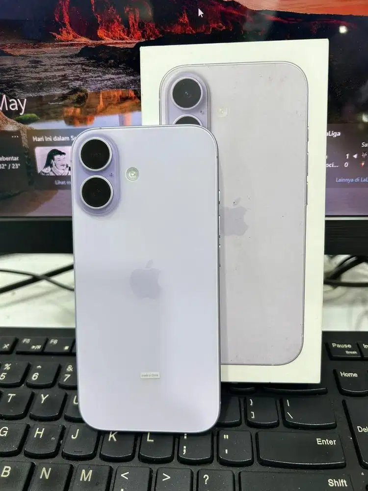iPhone 17 Purple 256GB Resmi iBox