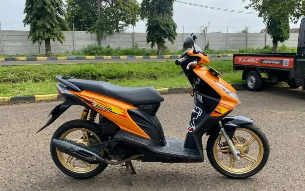 HONDA BEAT 2008  ORANGE GEN 1