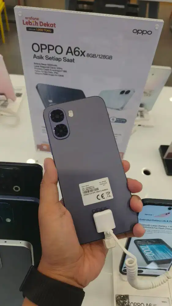Oppo A6x RAM 8/128 Real Termurah Garansi Resmi Oppo Indonesia