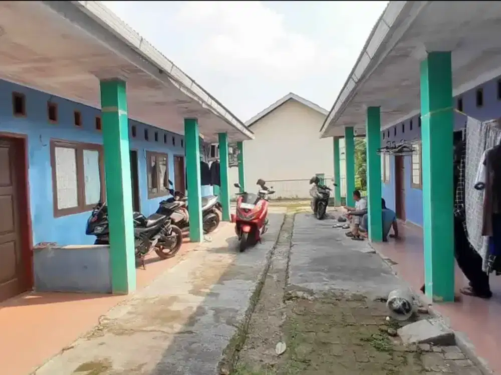 Dijual  Kontrakan 8 Pintu Akses Mobil Sewa Perbulan 400Rb- LT 275 M² Kota Serang Banten -Rp.405Jt