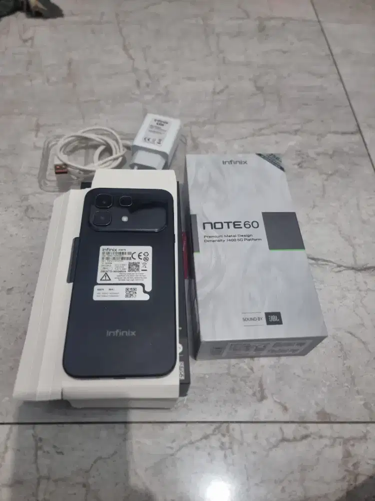 Infinix note 60 5g Fullset Mulus nominus