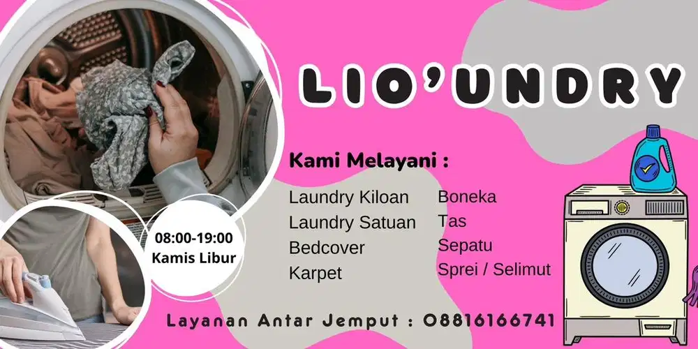 Dibutuhkan karyawan laundry