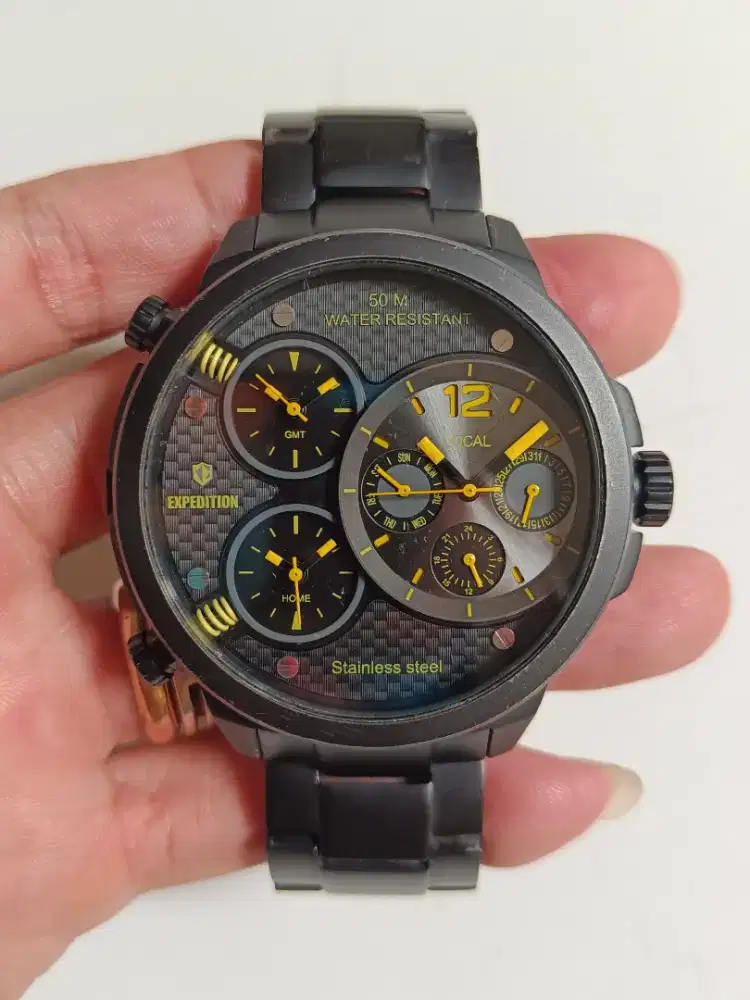 Expedition E6631M triple timezone original bekas bagus normal semua