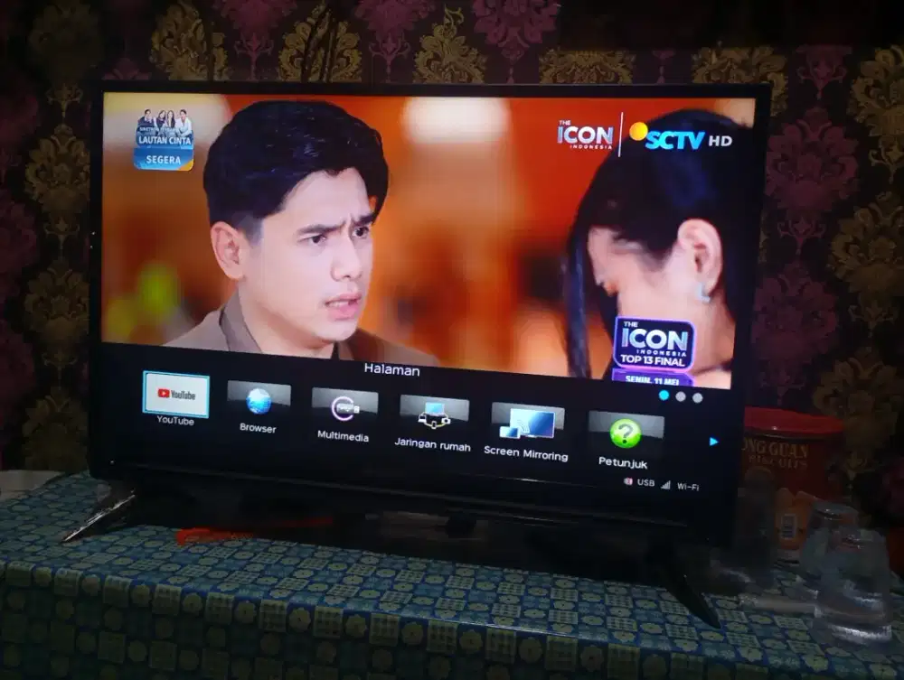 Tv smat di gital Sharp 32 in.no minus .